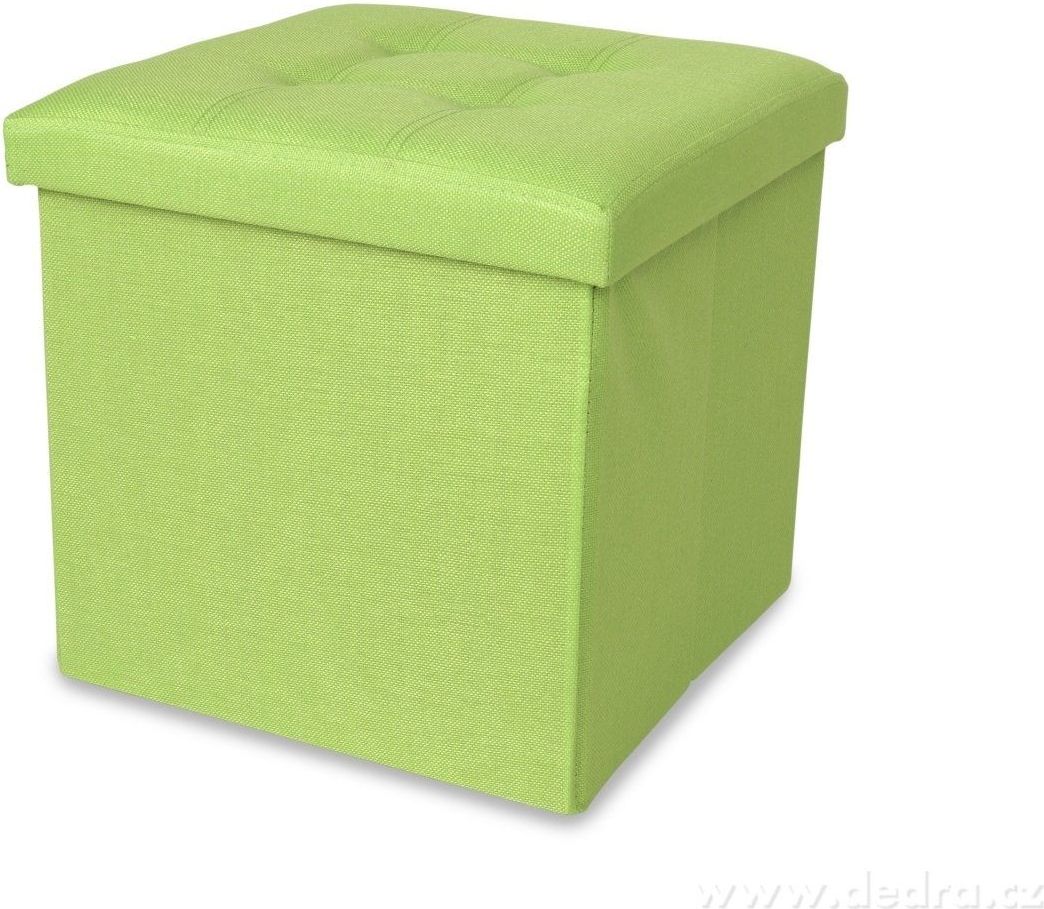 Dedra Sedací box skládací s úložným prostorem vel.L - více barev hráškově zelený - obrázek 1
