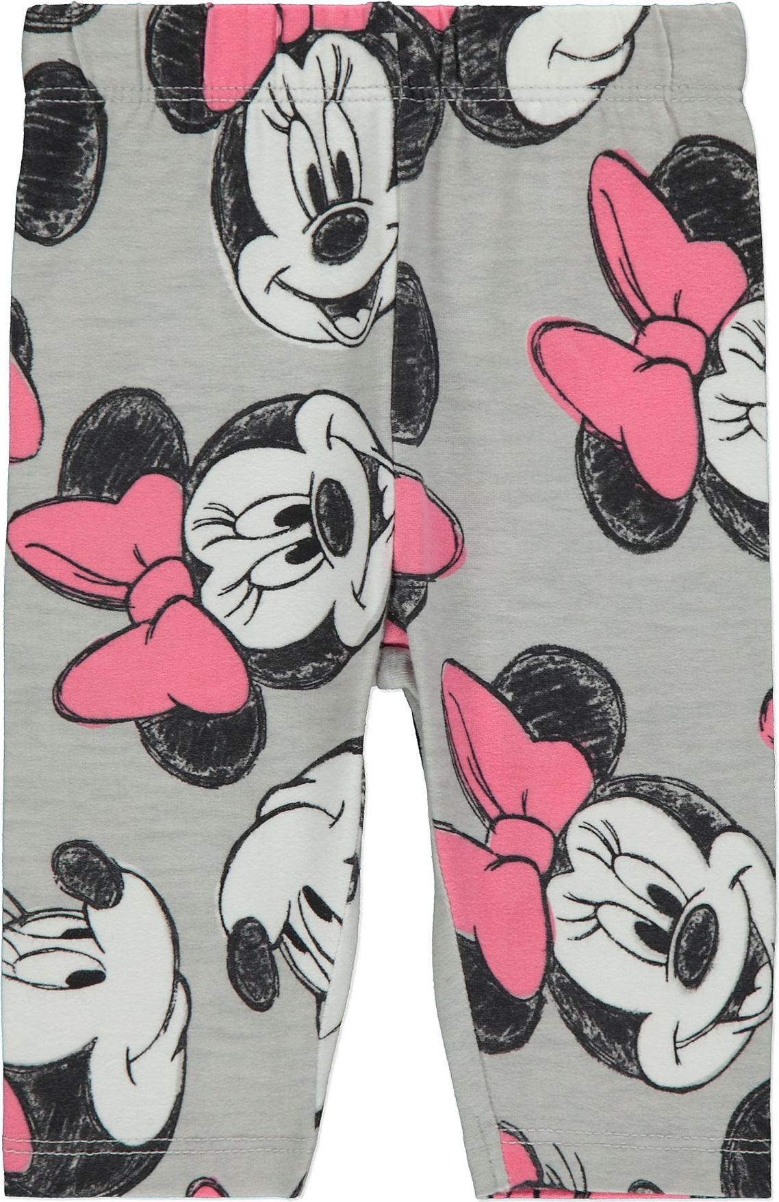 Kojenecké tričko a legíny GEORGE, růžové, motiv Minnie Mouse Velikost: 86 - 92cm (18 - 24 měsíců) - obrázek 2
