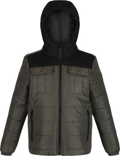Regatta Dětská zimní prošívaná bunda Regatta PASCO khaki 158 - obrázek 1