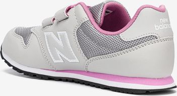 500 Tenisky dětské New Balance | Šedá | Dívčí | 33 - obrázek 3