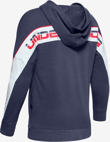 Rival Mikina dětská Under Armour | Modrá | Chlapecké | L - obrázek 2