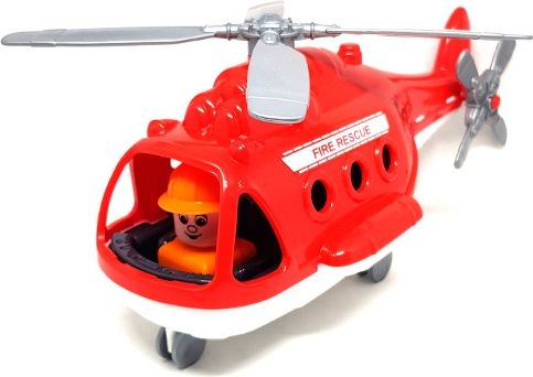 Wader - Polesie Vrtulník Alfa hasičský 29cm - obrázek 1