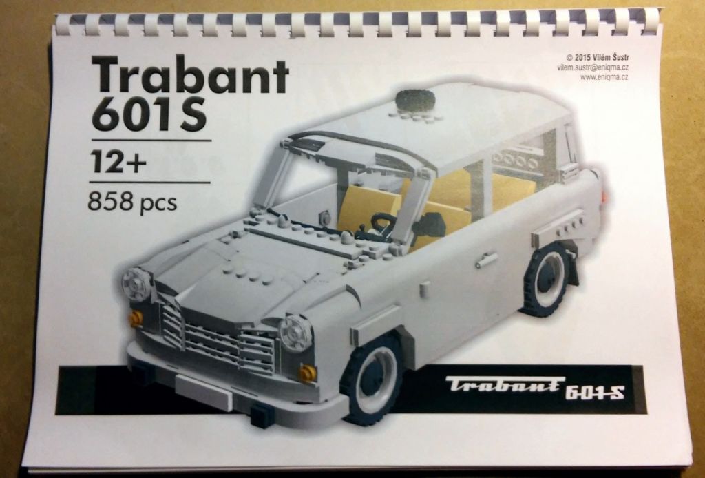 LEGO Trabant 601 S Combi - tištěný návod - obrázek 1
