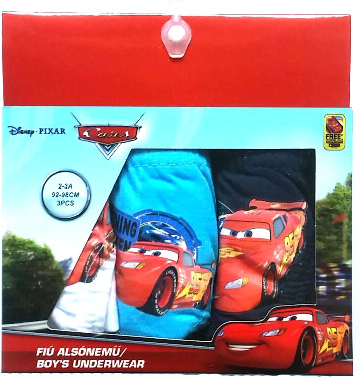 Setino Chlapecké slipy Cars typ 1 velikosti: 6 - 8 let - obrázek 3