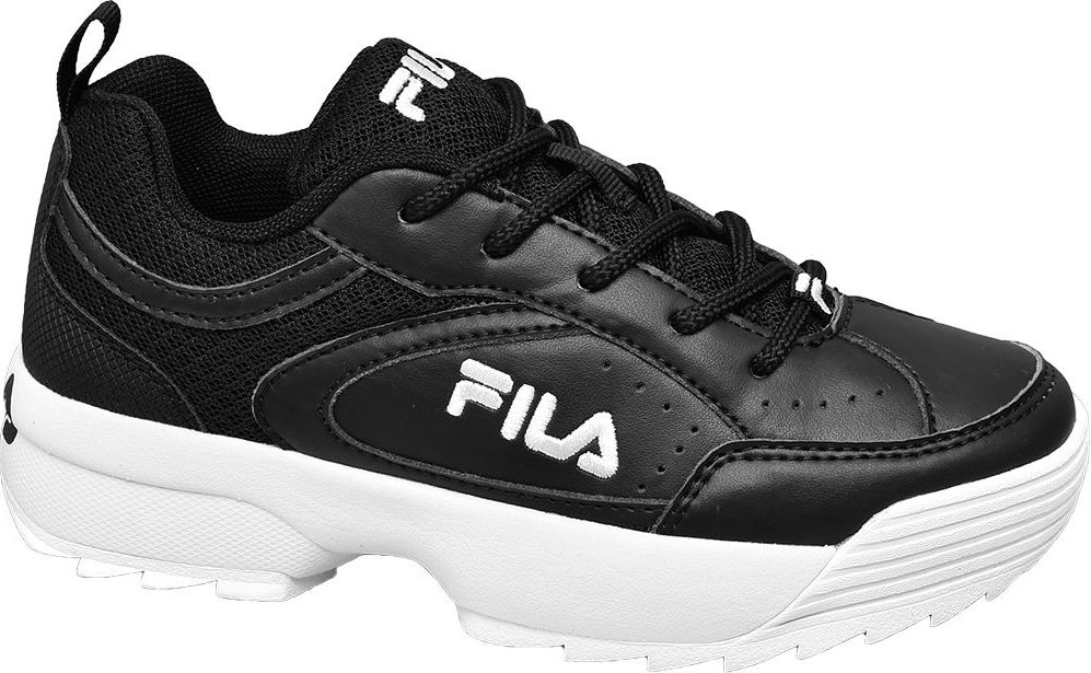 Deichmann - Fila Černé dívčí chunky tenisky Fila 31 černá - obrázek 1