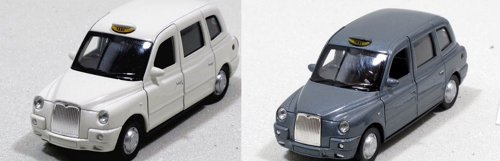 Welly - The London Taxi TX4 model 1:34 šedé - obrázek 1