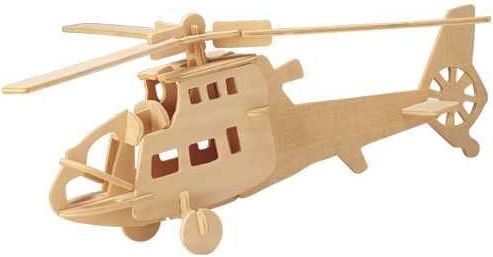 Woodcraft construction kit Woodcraft Dřevěné 3D puzzle vrtulník - obrázek 2