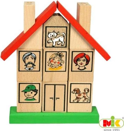 M.I.K. Puzzle Domeček - obrázek 1