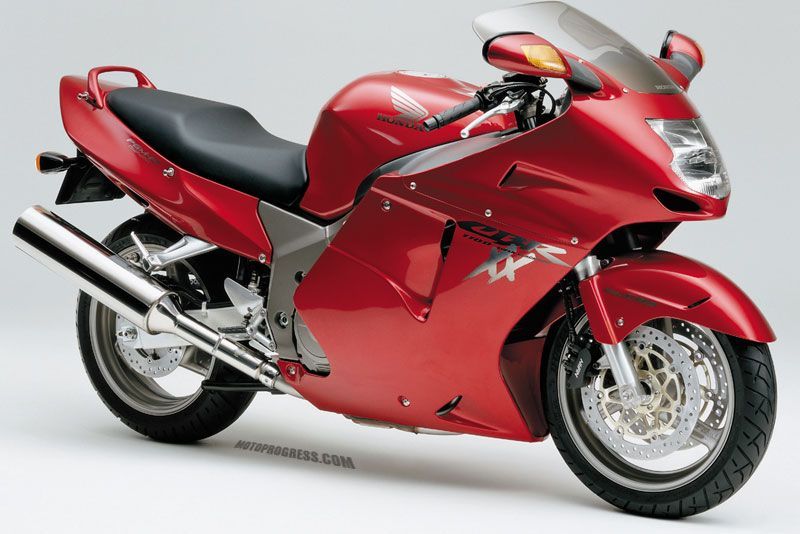 Welly - Motocykl Honda CBR1100XX model 1:18 červená - obrázek 1