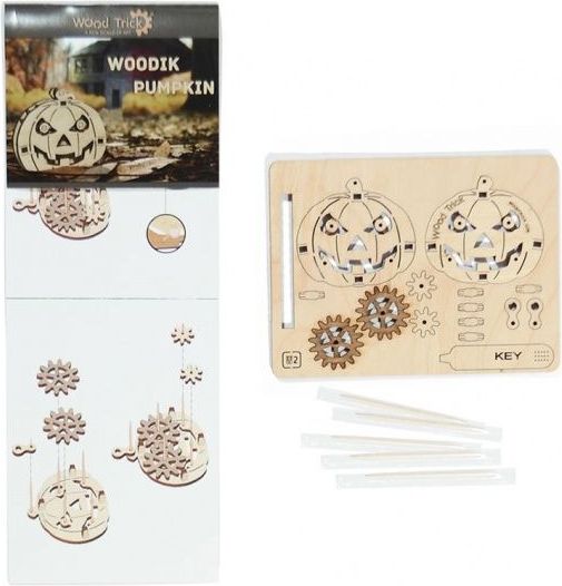 Wood Trick 3D mechanické puzzle - Dýně - obrázek 2