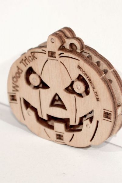 Wood Trick 3D mechanické puzzle - Dýně - obrázek 4