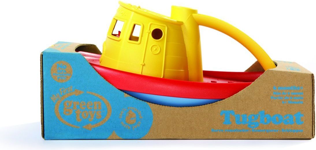 Green Toys Loďka žlutá - obrázek 3