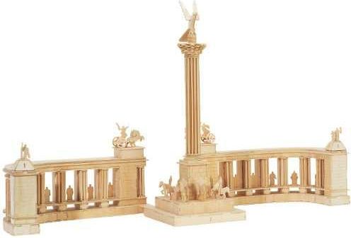 Woodcraft construction kit Woodcraft Dřevěné 3D puzzle Millennium Monument - obrázek 3