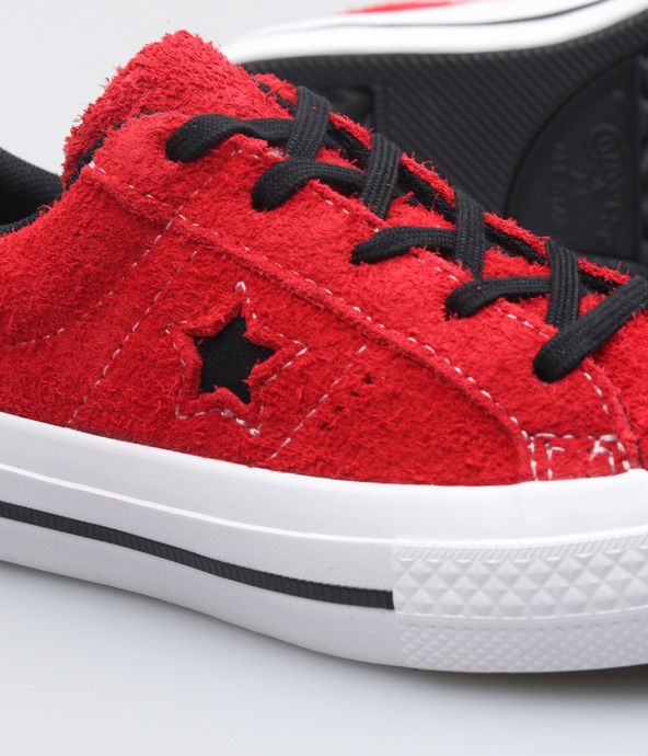 One Star Ox Tenisky dětské Converse | Červená | Dívčí | 28 - obrázek 4