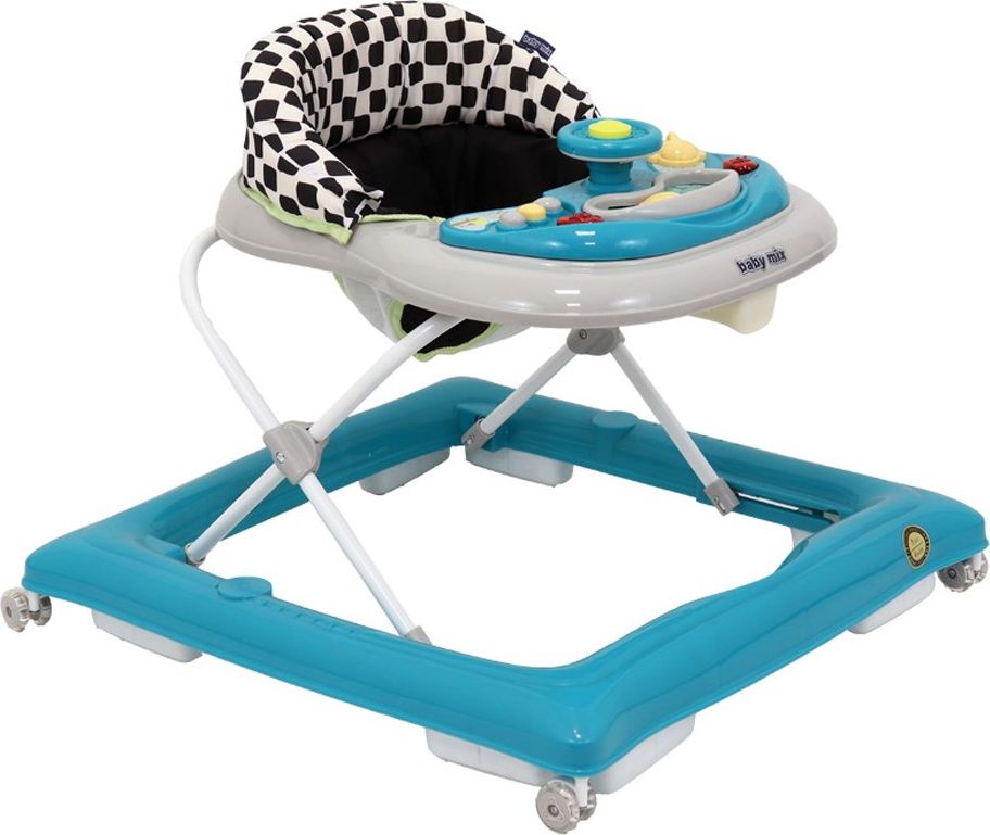 Dětské chodítko Baby Mix Varianta: light blue - modrá - obrázek 5