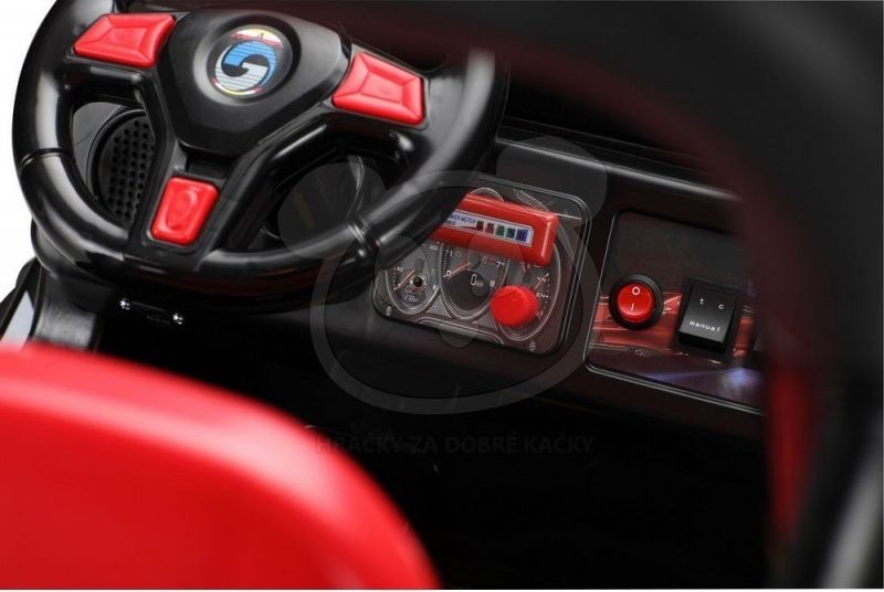 Elektrické autíčko Jeep Raptor, EVA kola, 2.4GHz - modré - obrázek 6