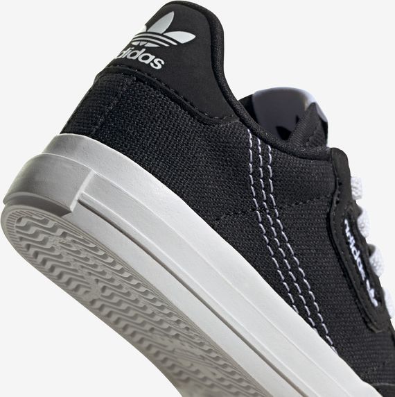 Continental Vulc Tenisky dětské adidas Originals | Černá | Chlapecké | 23 - obrázek 8