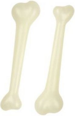 Kosti svítící ve tmě 23cm - obrázek 1
