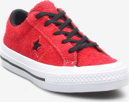 One Star Ox Tenisky dětské Converse | Červená | Dívčí | 30 - obrázek 3