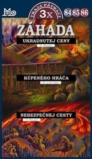 Marc Brandel: Záhada ukradnutej ceny, Záhada kúpeného hráča, Záhada nebezpečnej cesty - Traja pátrači 3x 84, 85, 86 - obrázek 1