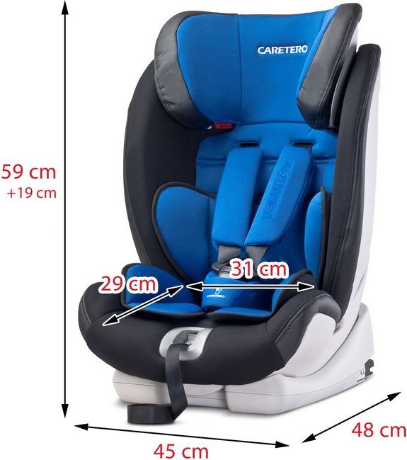 Autosedačka CARETERO Volante Fix Varianta: beige 2016 - béžová - obrázek 29
