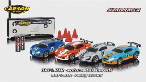 CARSON Nano Racer ve 4 barvách LED RTR - obrázek 1