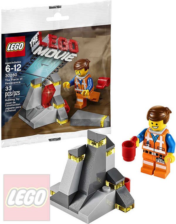 LEGO MOVIE Kousek odporu The Piece Of Resistance 30280 STAVEBNICE - obrázek 1