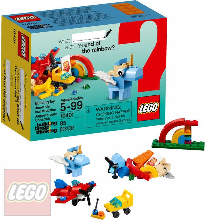 LEGO CLASSIC Duhová zábava 10401 STAVEBNICE - obrázek 1