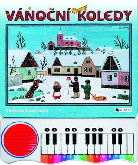Vánoční koledy s piánkem - Josef Lada - obrázek 1