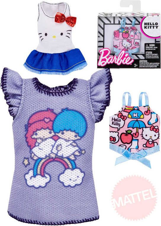 MATTEL BRB Tématický obleček šatičky pro panenku Barbie různé druhy - obrázek 1