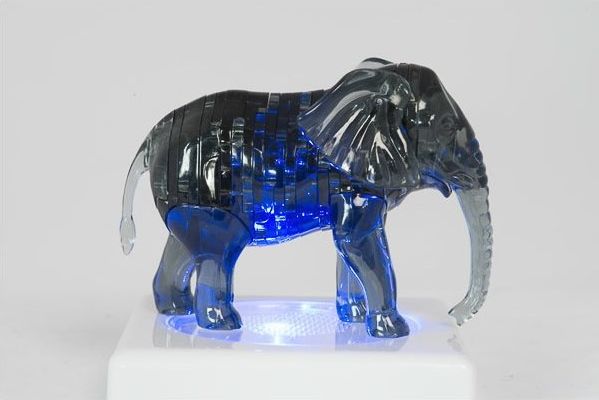 Krystal Puzzle-Slon - obrázek 3