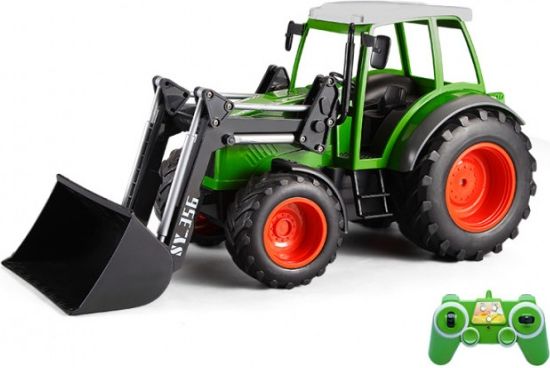 RCobchod Traktor s funkčním čelním nakladačem 1:16 - obrázek 1