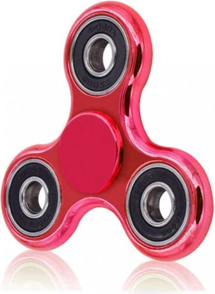 Fidget Spinner s metalickou barvou Varianta: modrá - obrázek 4
