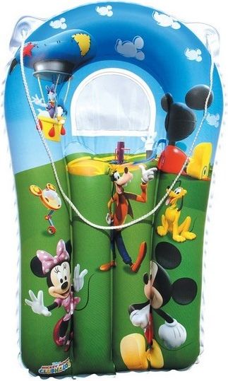 Dětské nafukovací lehátko Bestway Mickey Mouse - zelená - obrázek 1