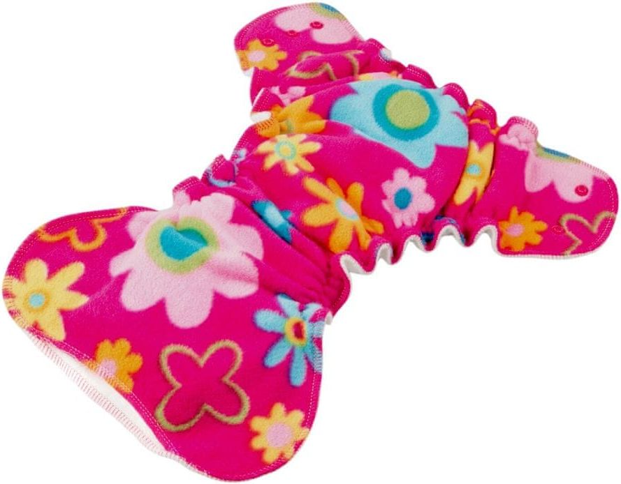 Ella´s House Bum hugger plenka na patentky Pink Daisy XL - obrázek 1