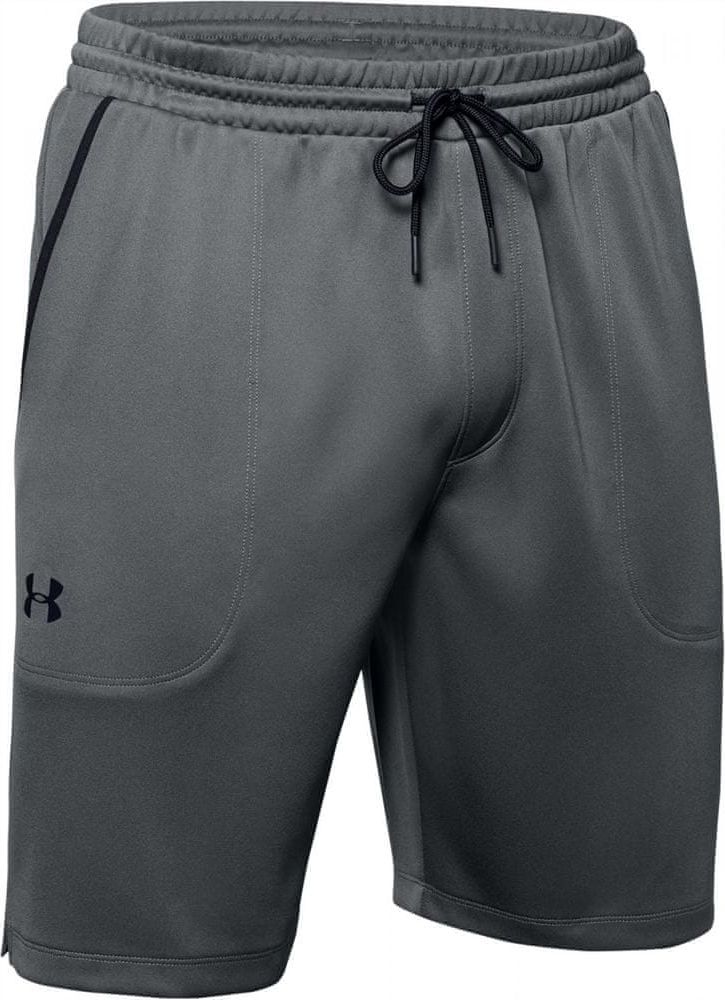 Under Armour Šortky Under Armour MK1 Warm-Up Šedá / Černá, XL - obrázek 1