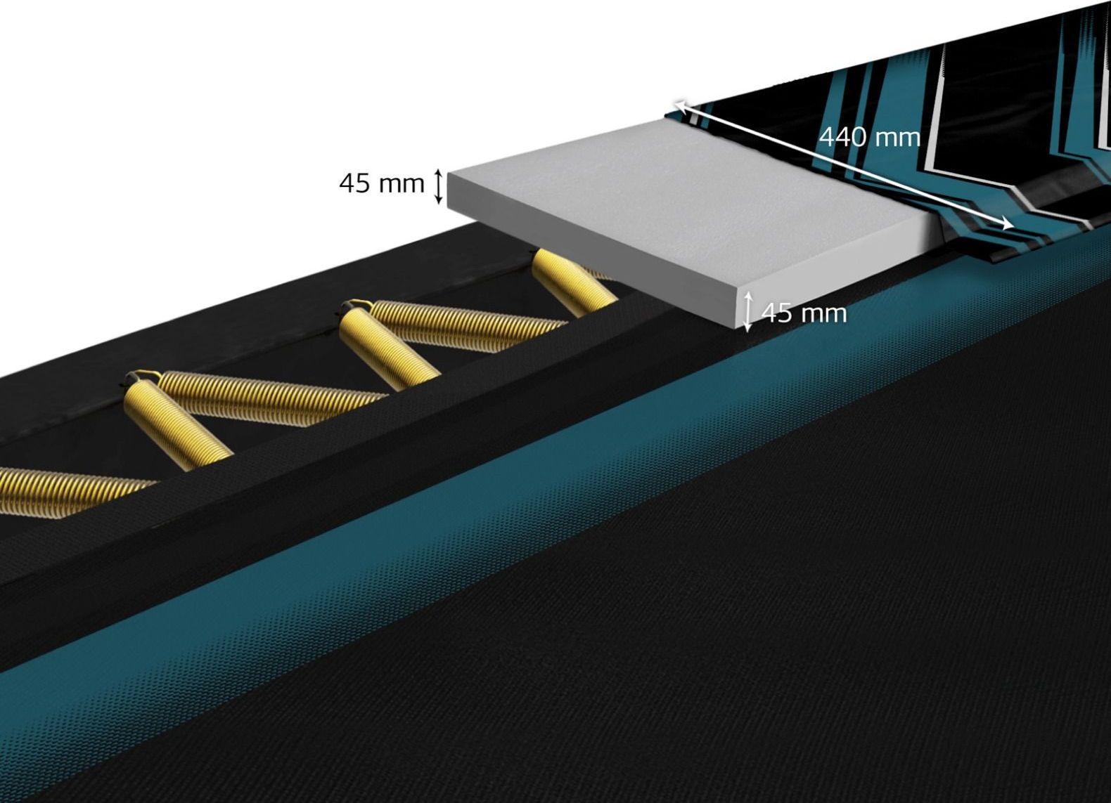 PROFI BERG FlatGround Ultim Elite BLACK 500x300 cm - obrázek 3