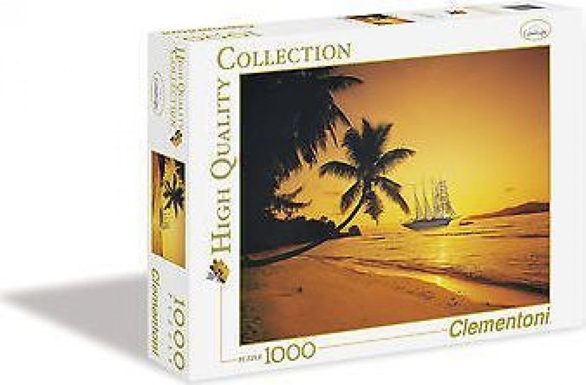 Clementoni Puzzle Seychelles 1000 dílků - obrázek 1