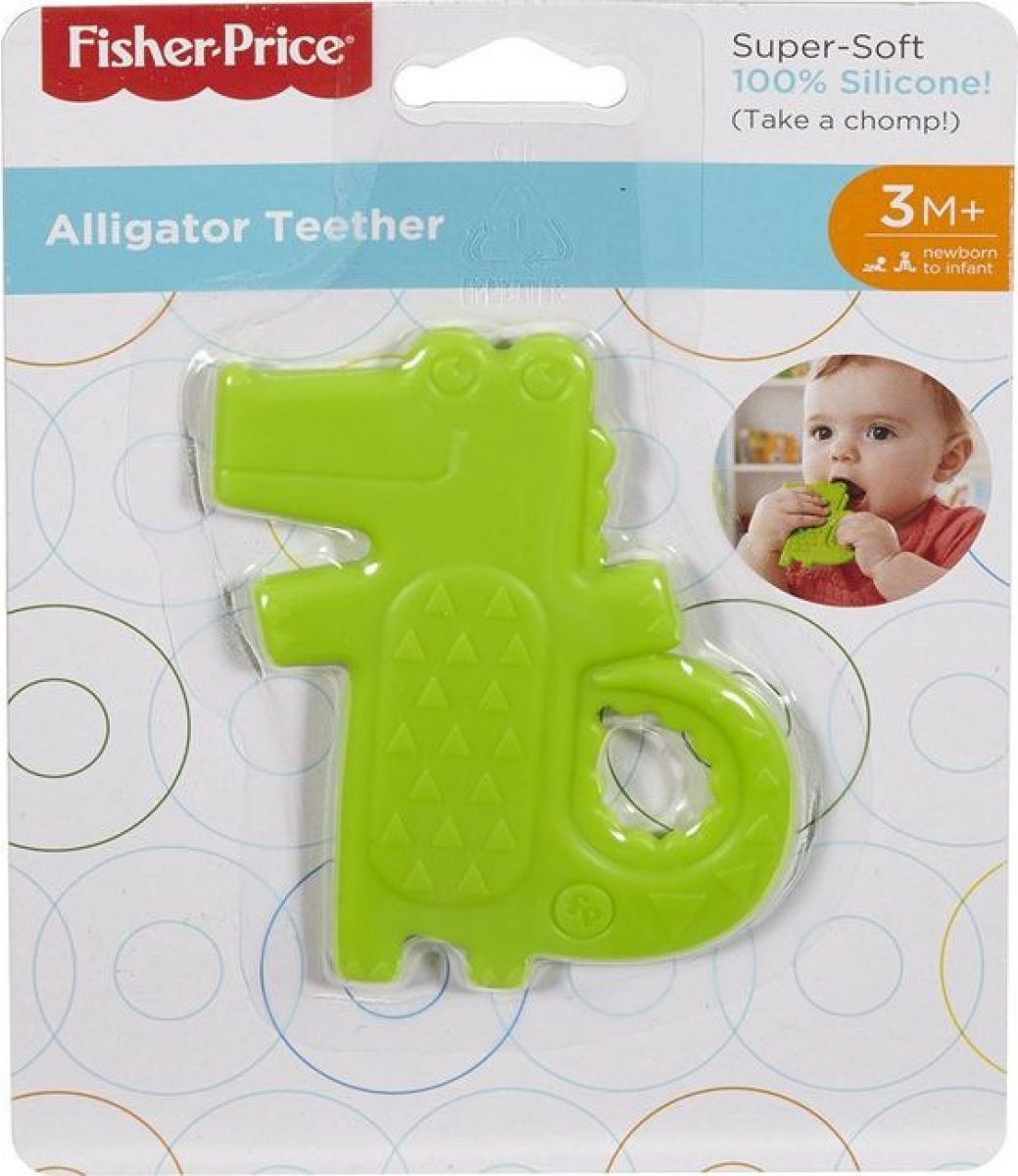 Fisher Price kousátko krokodýl zelený - obrázek 1