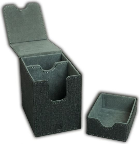 Blackfire Krabička Blackfire Single 80+ Standard Size Cards (with Dice Tray) - Black - obrázek 1
