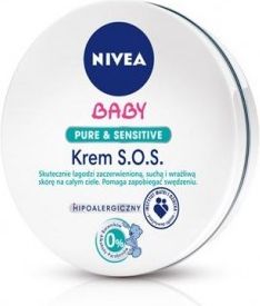 Hypoalergenní krém S.O.S Nivea Baby, Bílá - obrázek 1
