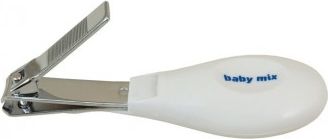 Dětské kleštičky Baby Mix bílé, Bílá - obrázek 1