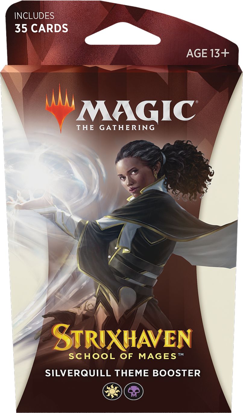 Wizards of the Coast MTG - Strixhaven: School of Mages Theme Booster Varianta: Silverquill Theme Booster - obrázek 1