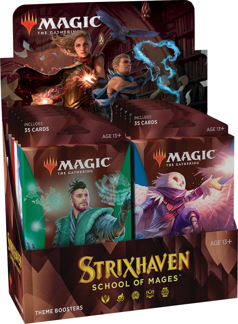 Wizards of the Coast MTG - Strixhaven: School of Mages Theme Booster Varianta: Silverquill Theme Booster - obrázek 2