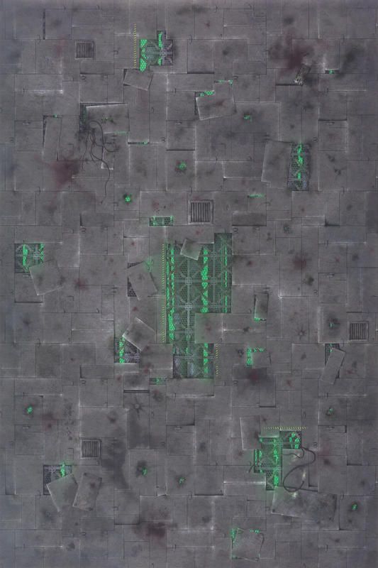 Gamemat.eu Oboustranná herní podložka 6'x4' (183 x 122cm) - různé motivy Varianta: Chem Zone and Lost World - obrázek 19