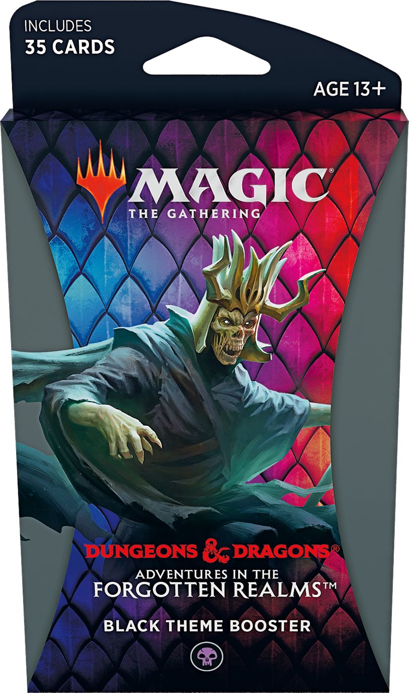 Wizards of the Coast MTG - Adventures in the Forgotten Realms Theme Booster Varianta: Blue Theme Booster - obrázek 3