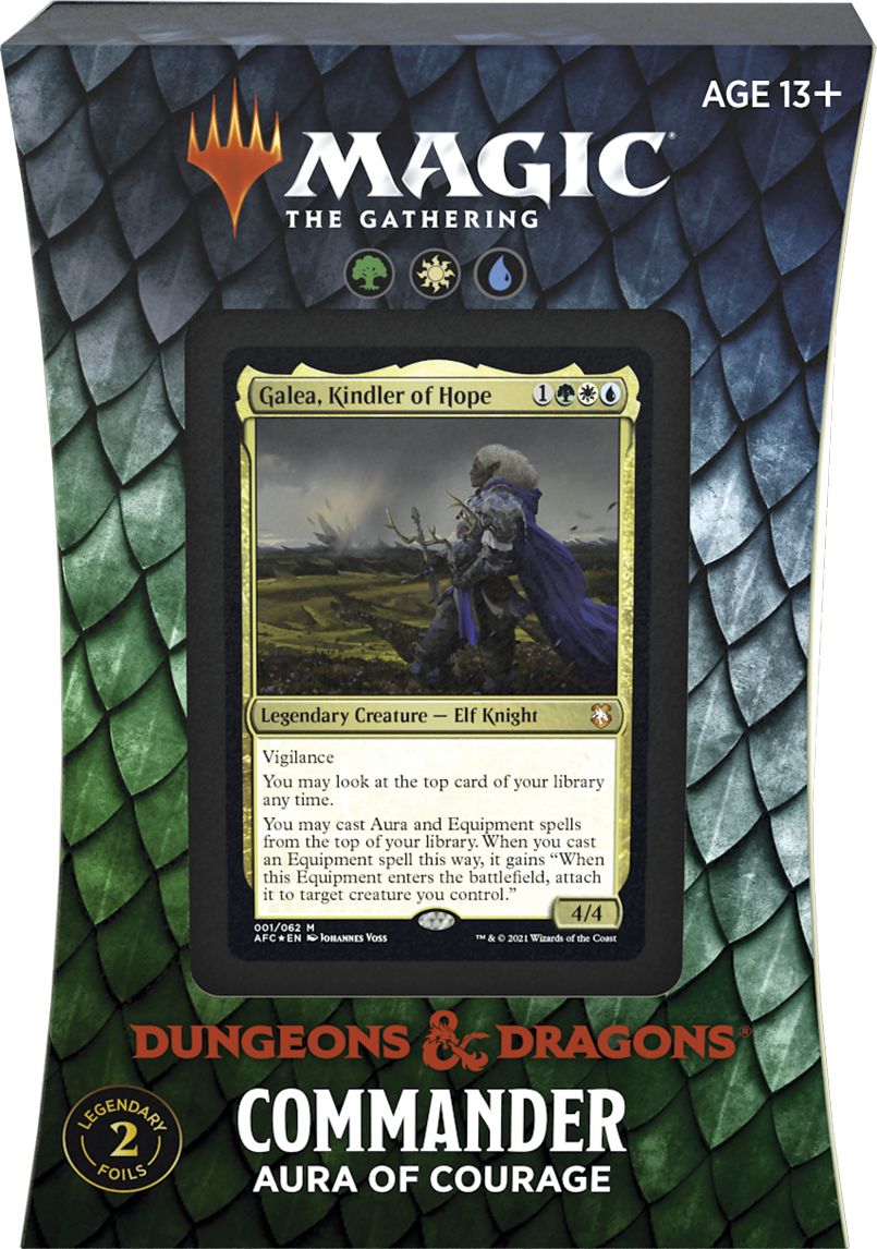 Wizards of the Coast MTG - Adventures in the Forgotten Realms Commander Deck Varianta: D&D Commander Vrondiss Red/Green - obrázek 4