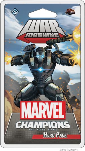 FFG Marvel Champions: Warmachine Hero Pack - EN - obrázek 1