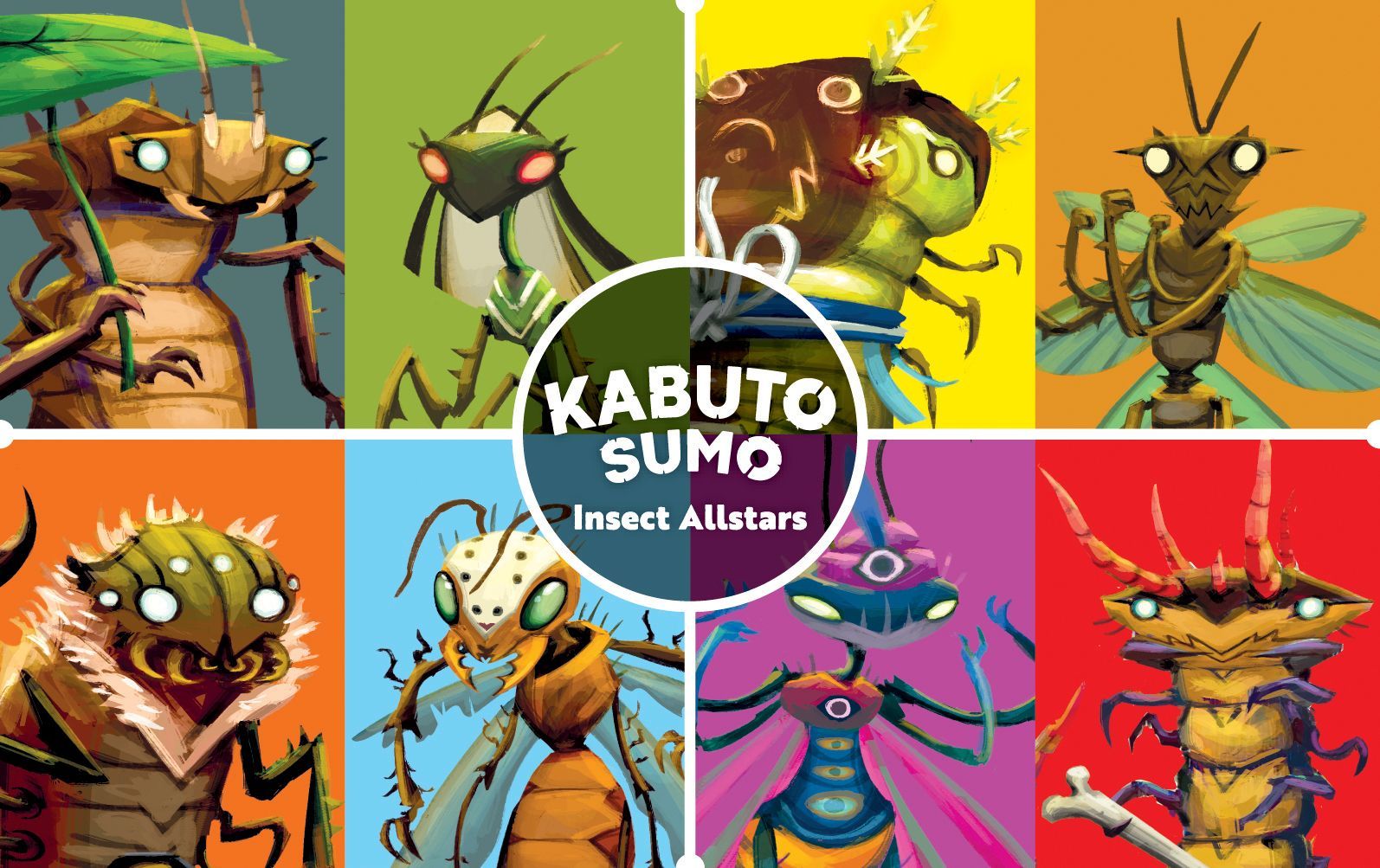 BoardGameTables.com Kabuto Sumo: Insect All-Stars - obrázek 1