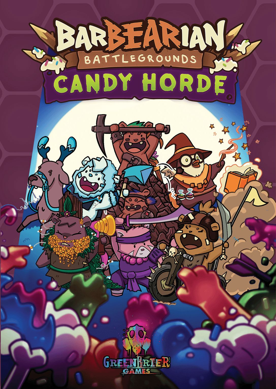 GreenBrier Games Barbearian Battlegrounds The Candy Horde - obrázek 1